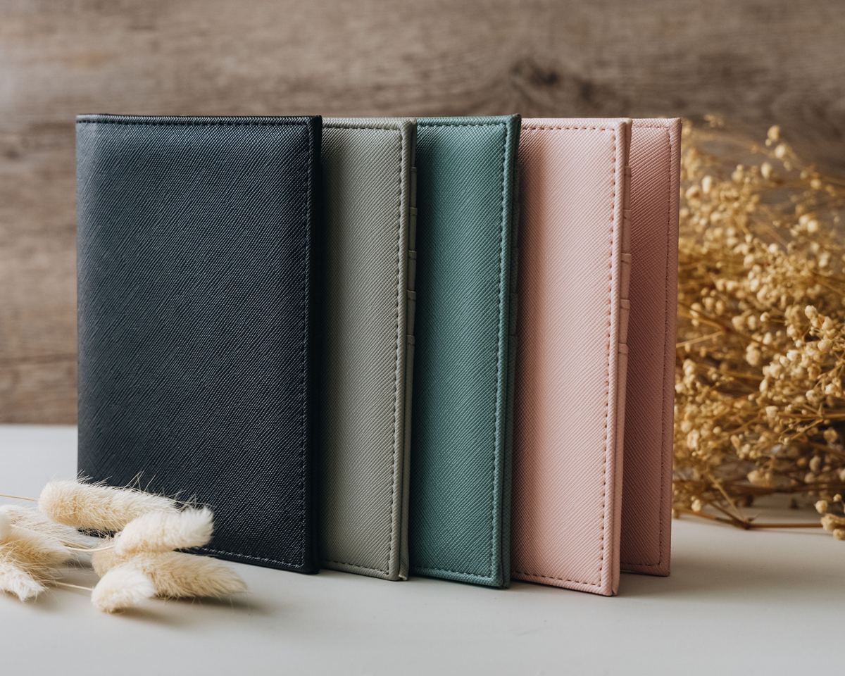 Personalized Birth Flower Passport Holder – photo 2