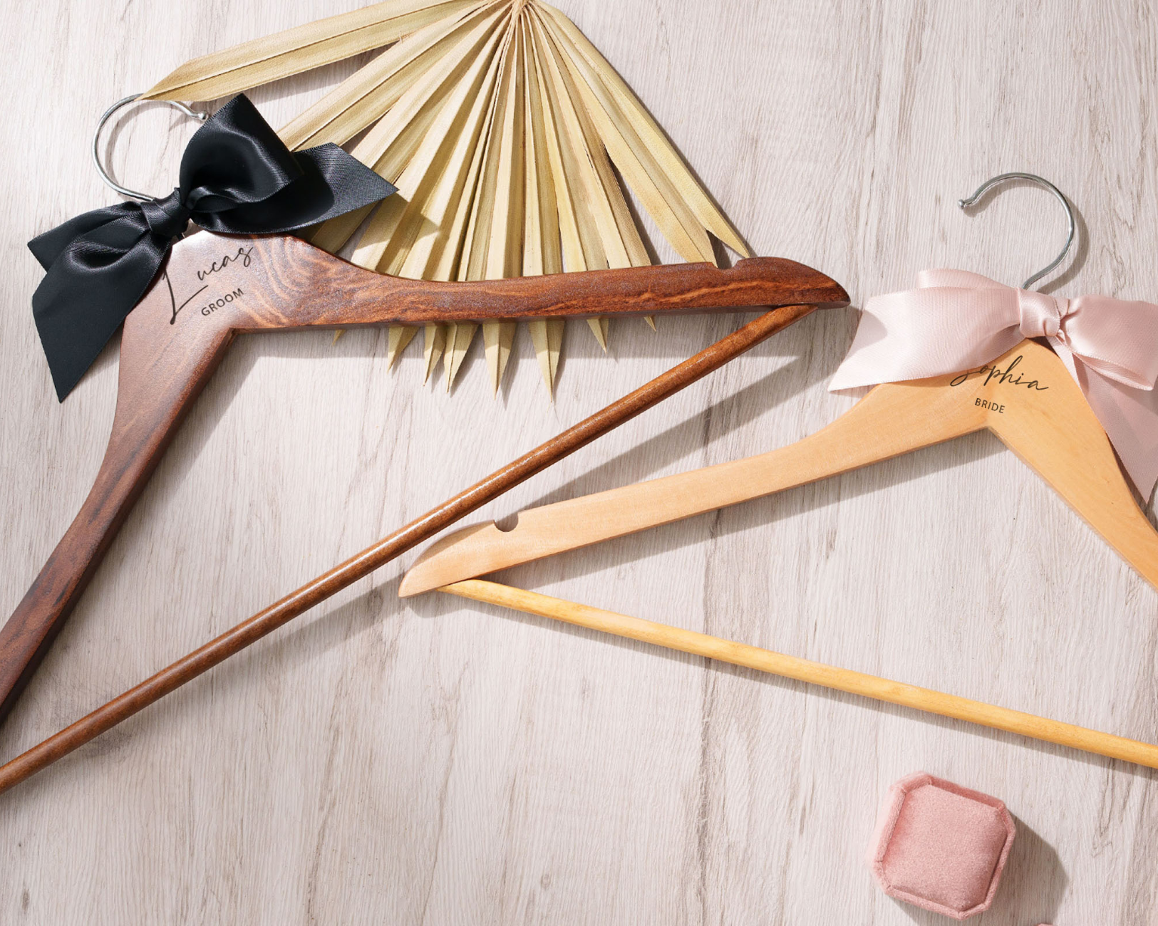 Adult Wooden Hanger with Bar