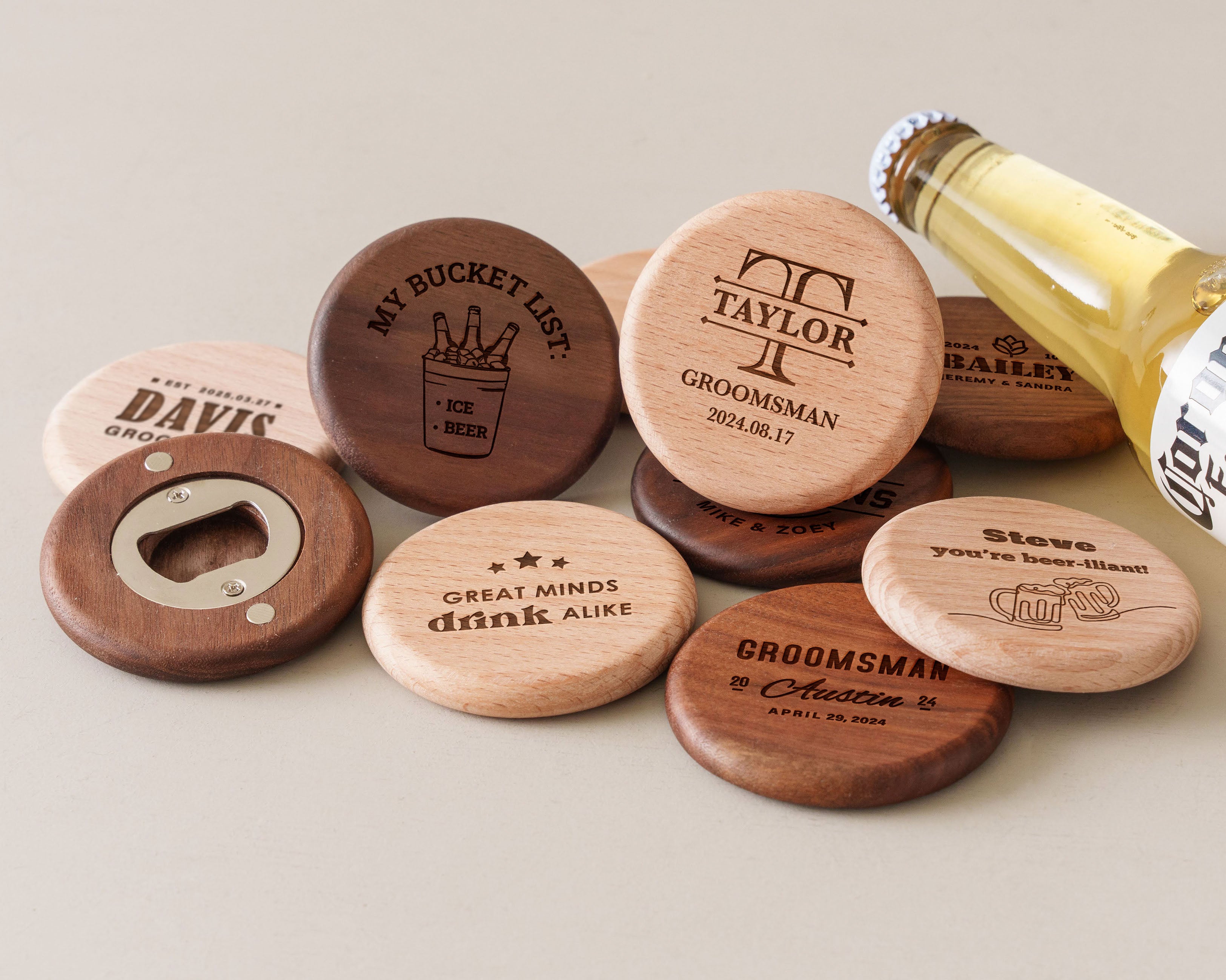 Engraved Magnet Bottle Opener