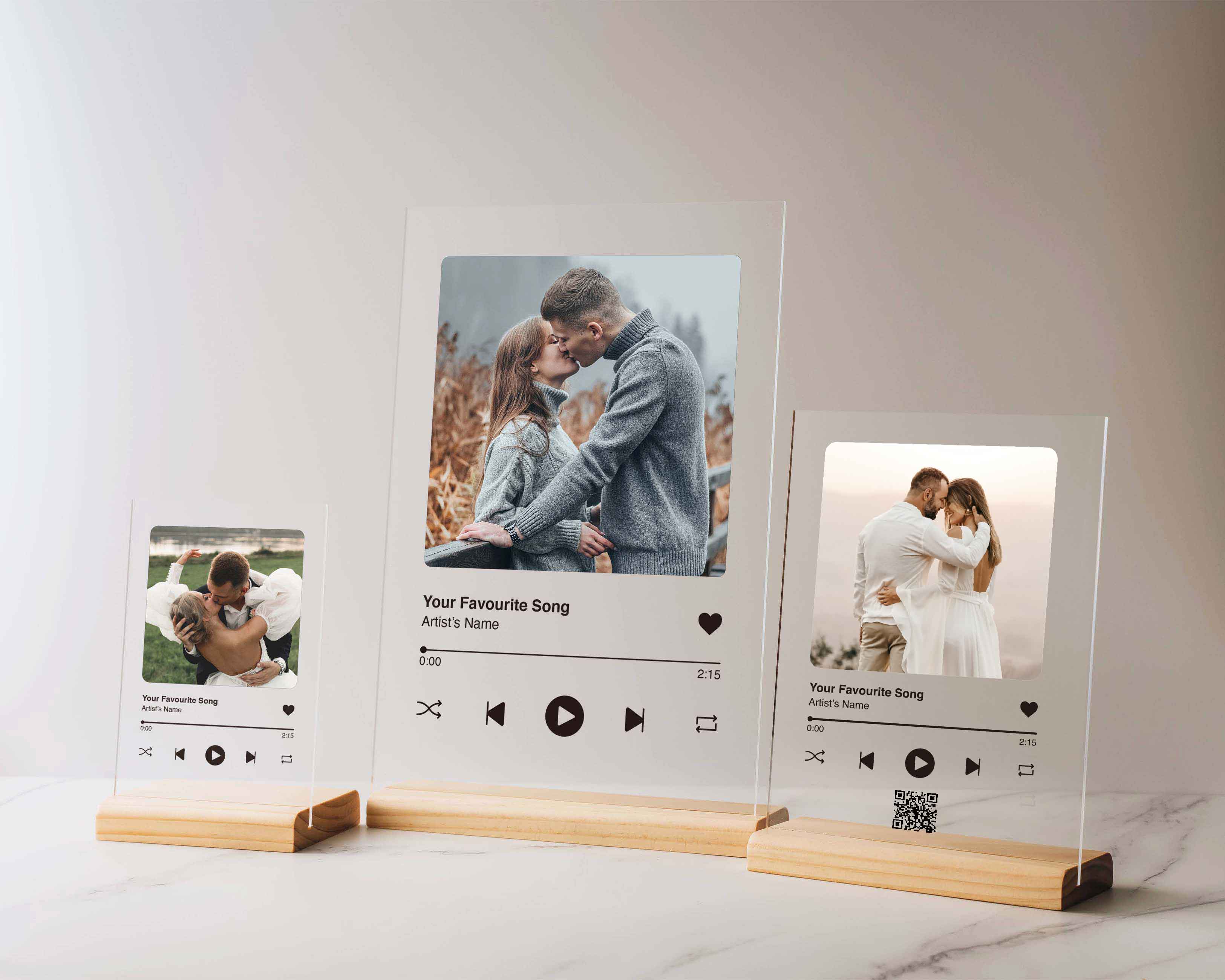 Personalized Music Plaque With Stand