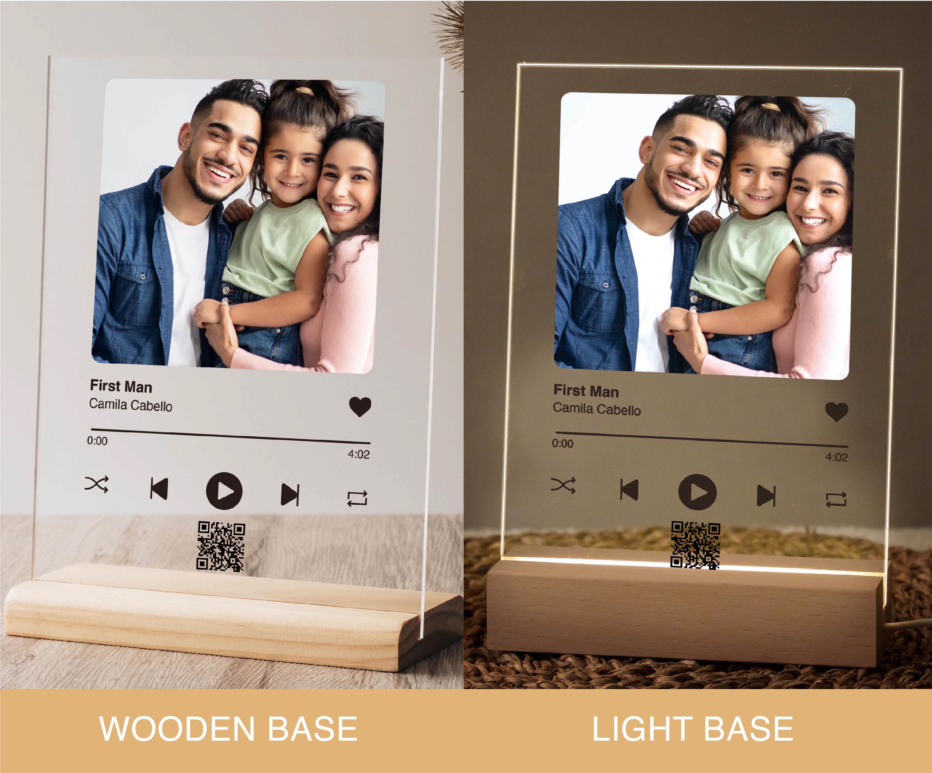 Light Up Family Grid Photos
