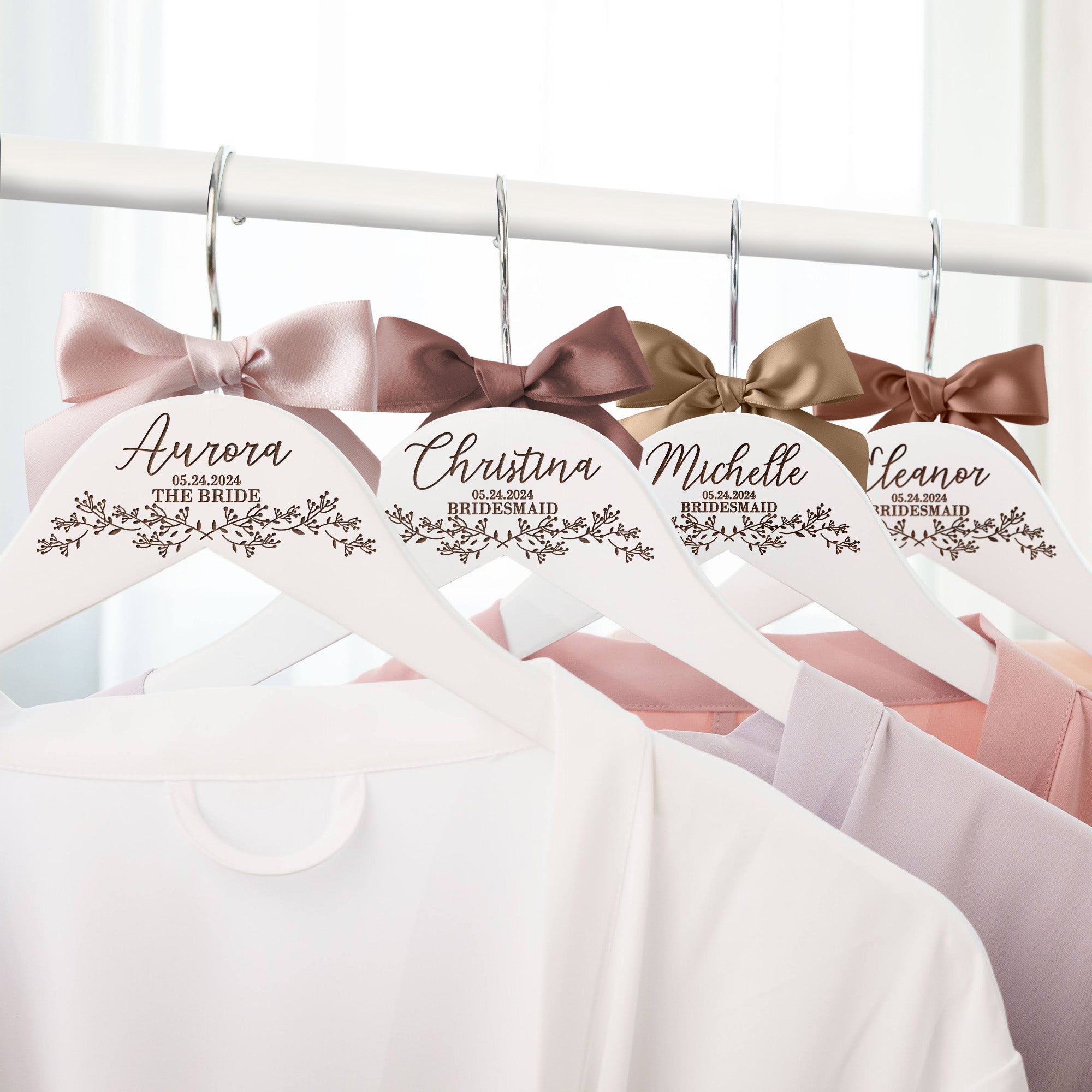 Bridal Wooden Hangers