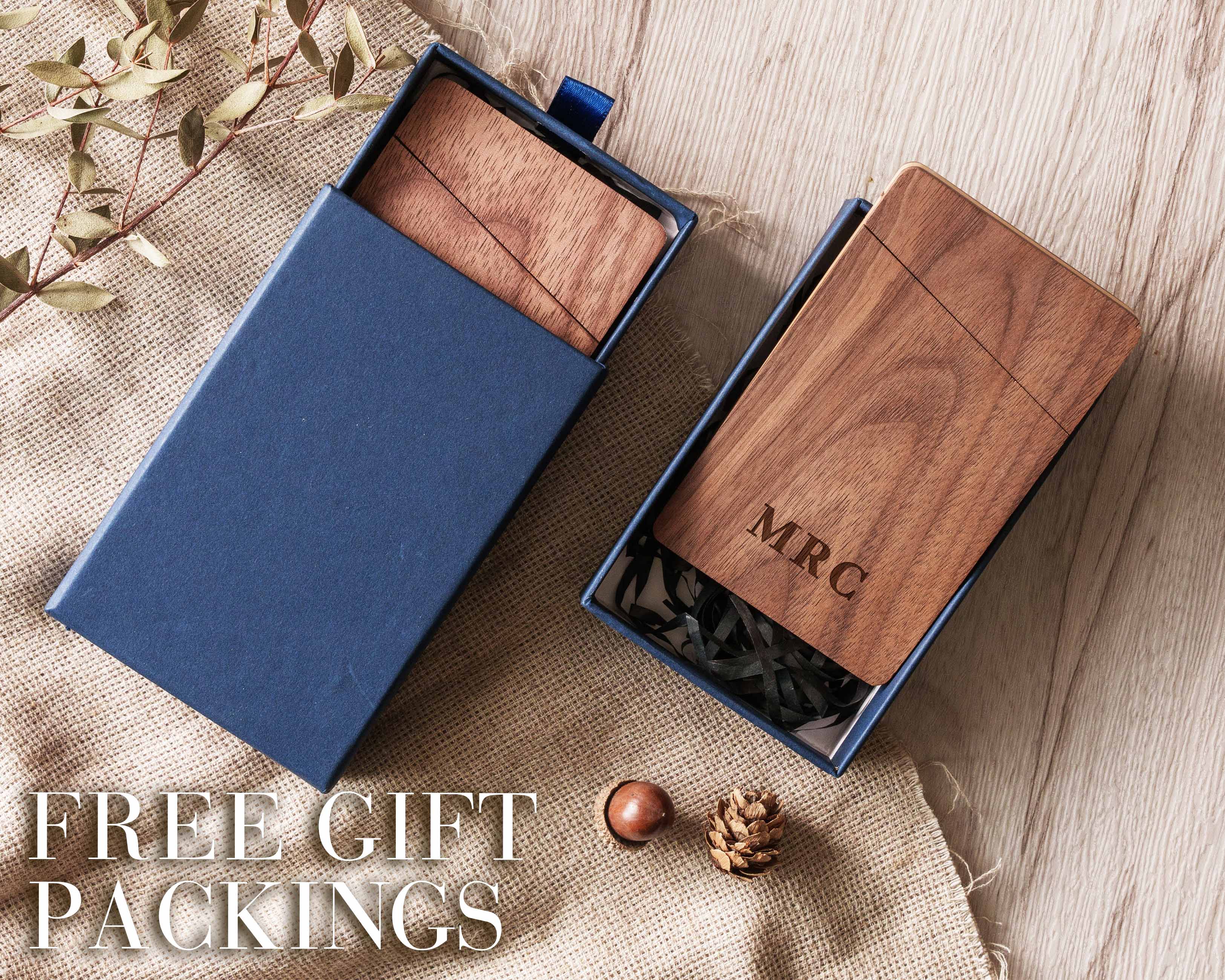 Wooden Business Card Case