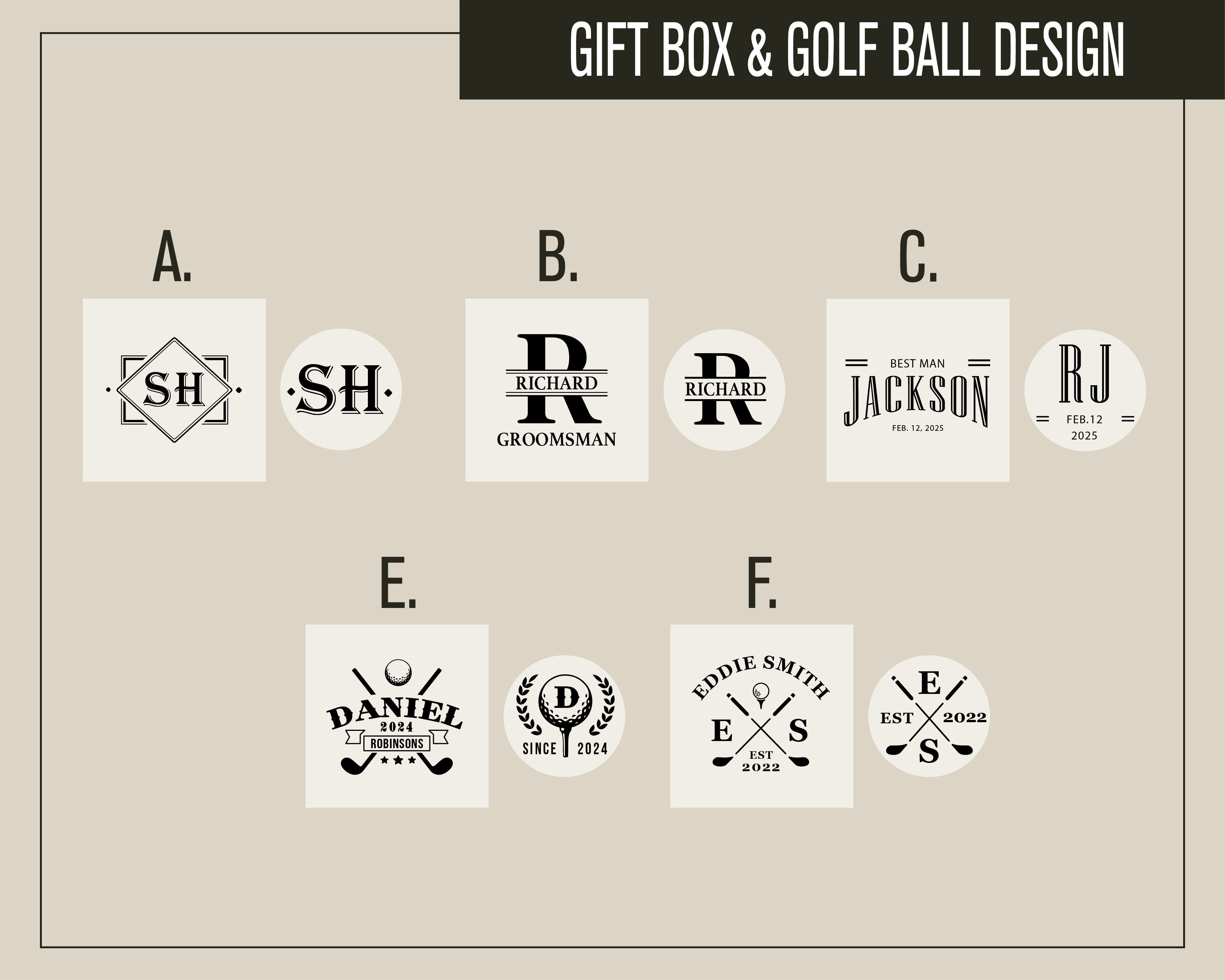 Golf Gift Set