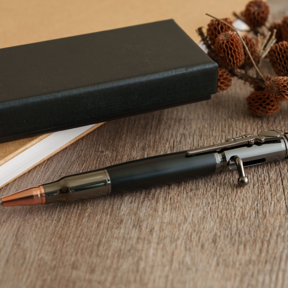 Engraved Rifle Pen Set Gift