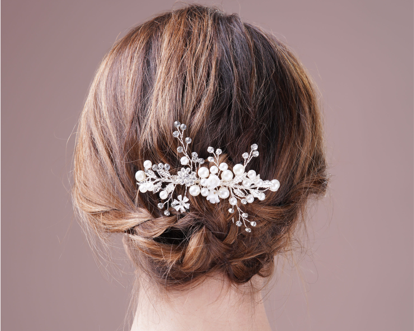 Shimmer Crystal Hair Accessories