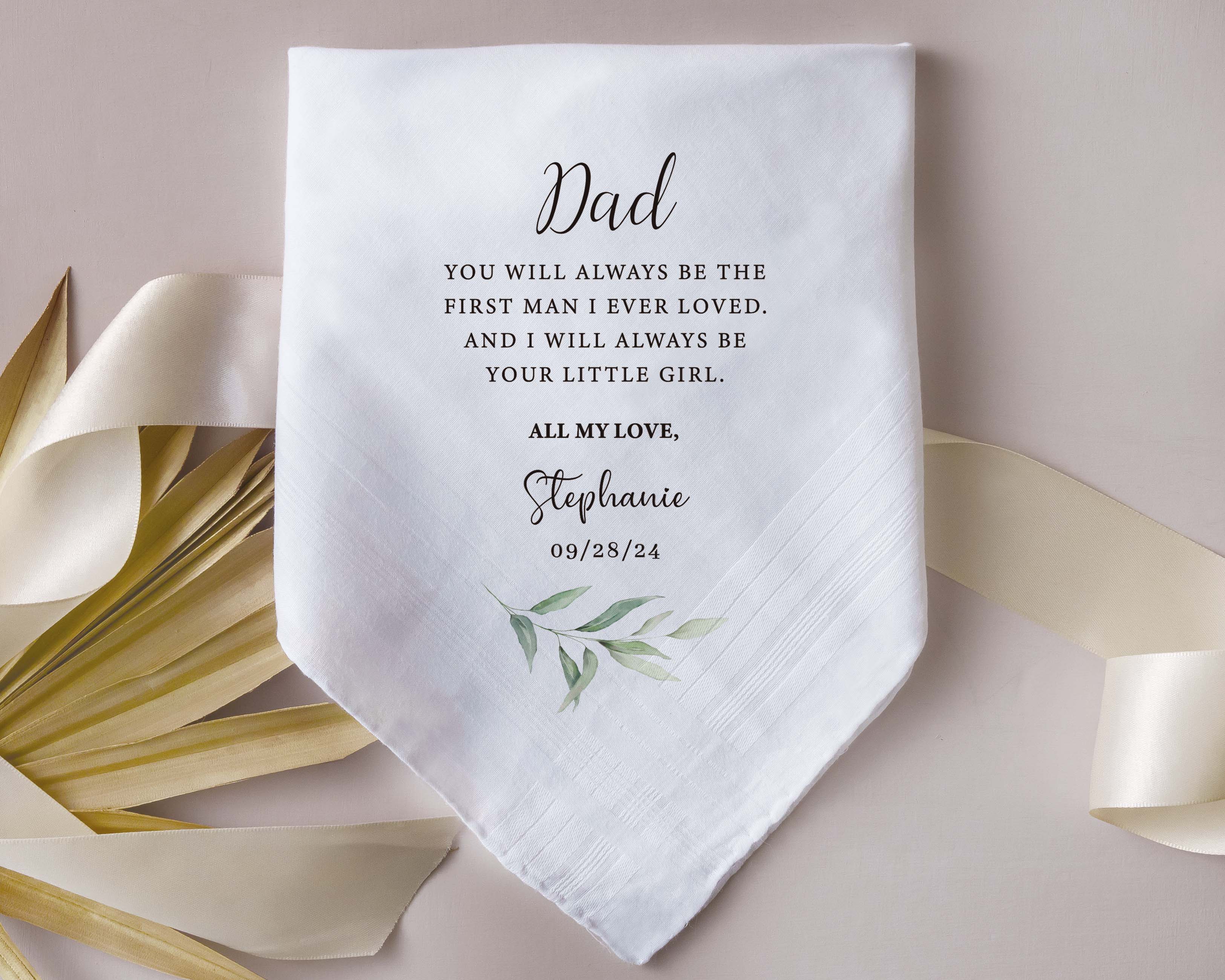 Personalized Embroidery Cotton Handkerchief