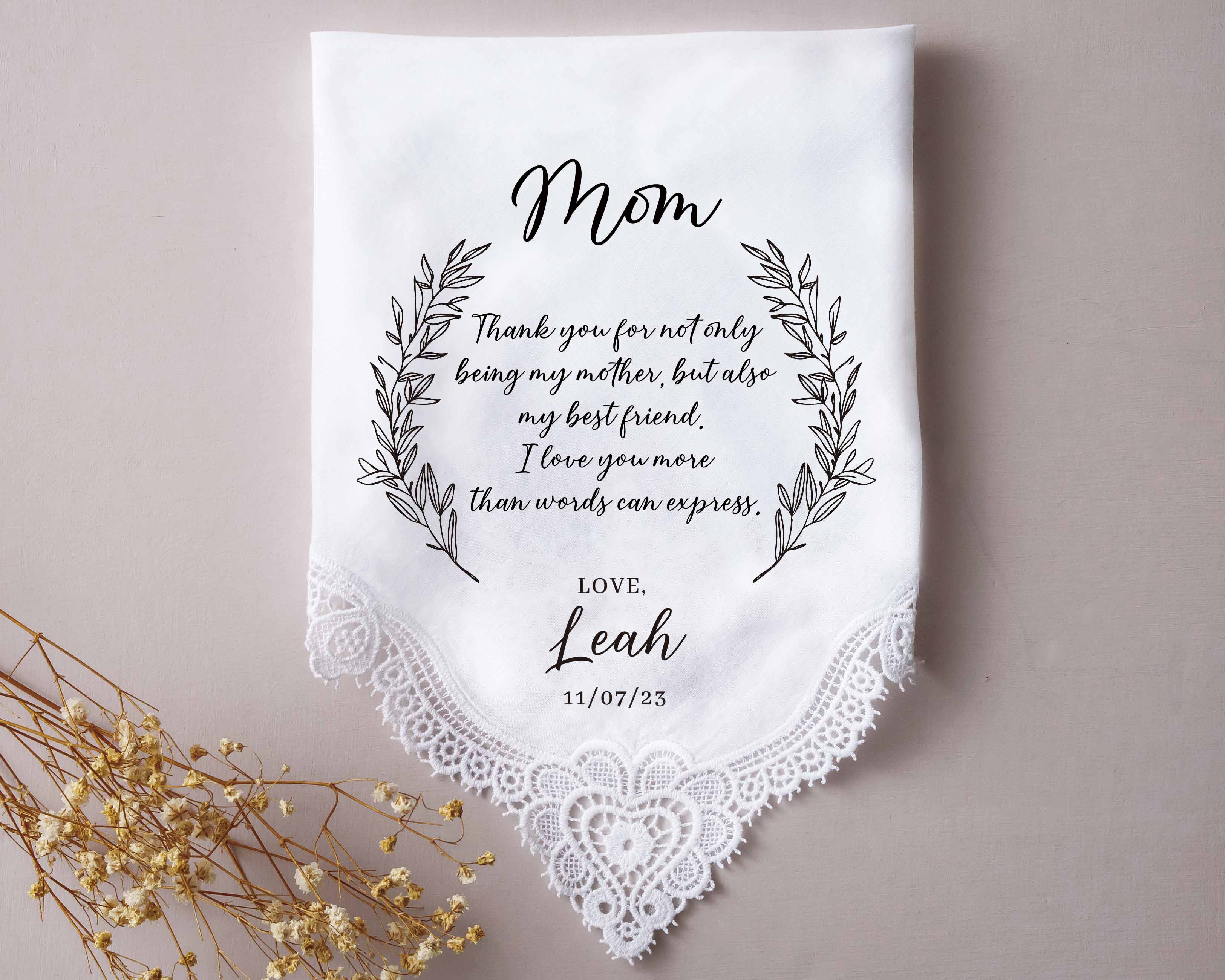 Personalized Embroidery Cotton Handkerchief