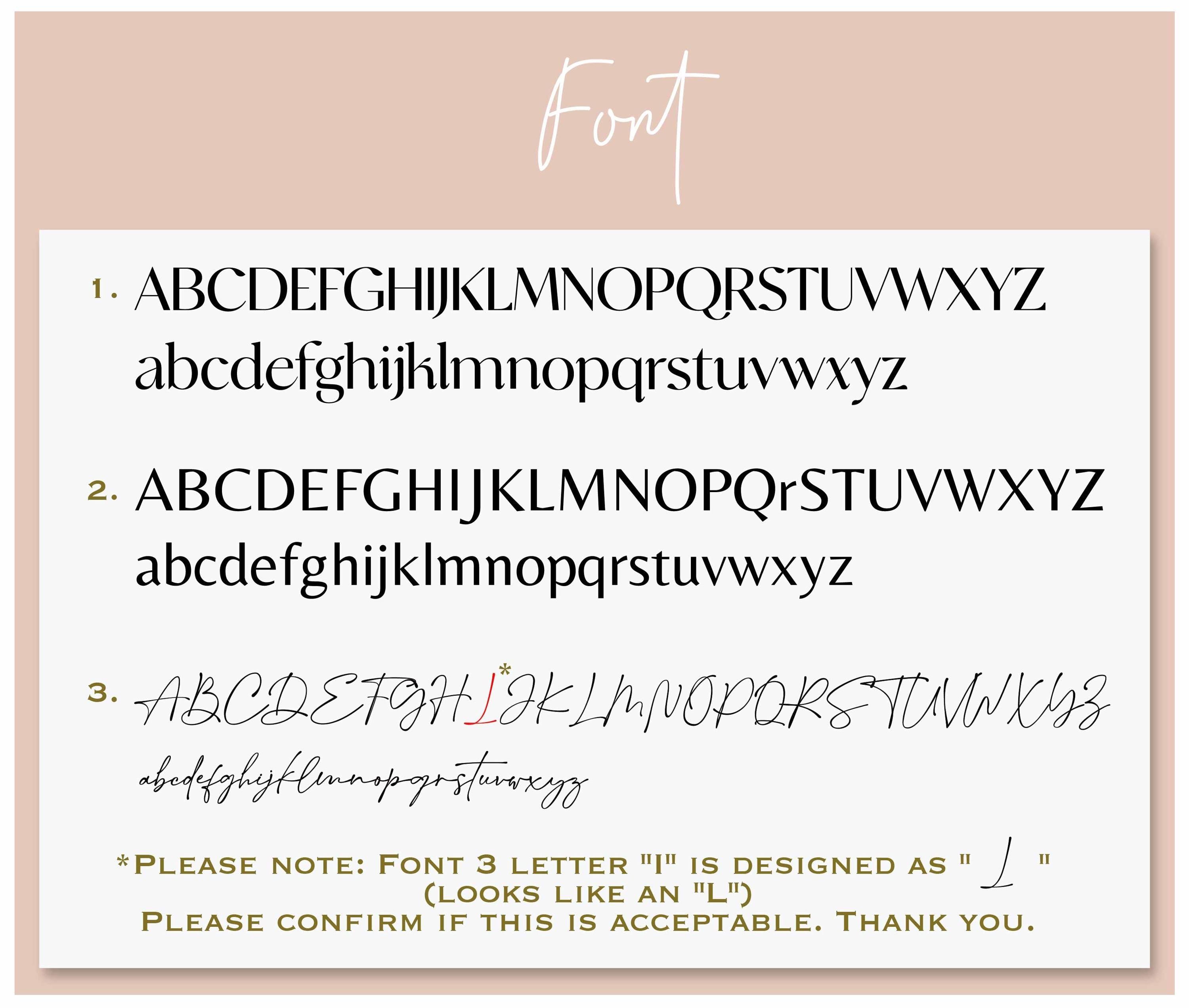 a handwritten font with a pink background