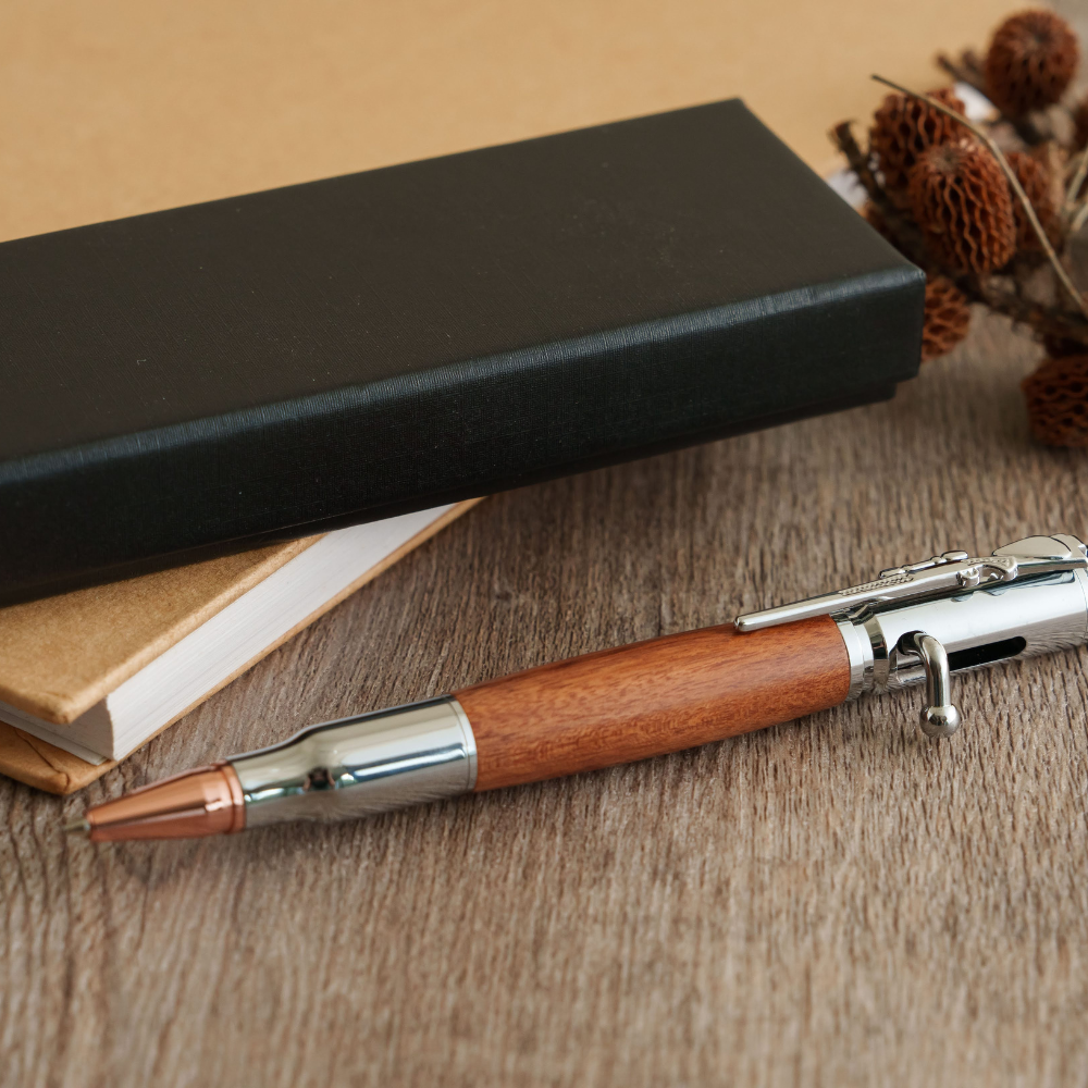 Engraved Rifle Pen Set Gift