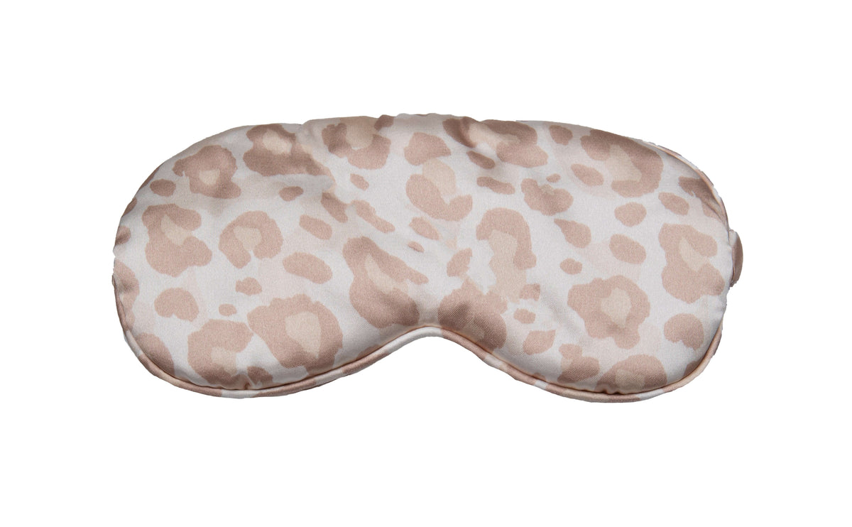 Custom Sleep Mask - Cheetah Personalized Sleep Eye Masks - Hundred Hearts